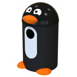 Pinguin afvalbak 55 ltr