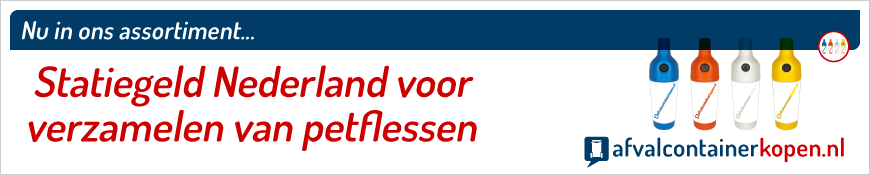 Petflessen met statiegeld verzamelen in België en Nederland