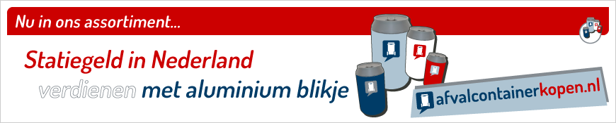 Statiegeld in Nederland verdienen met aluminium blikje